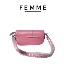 Bolso de mano SHASA rosa