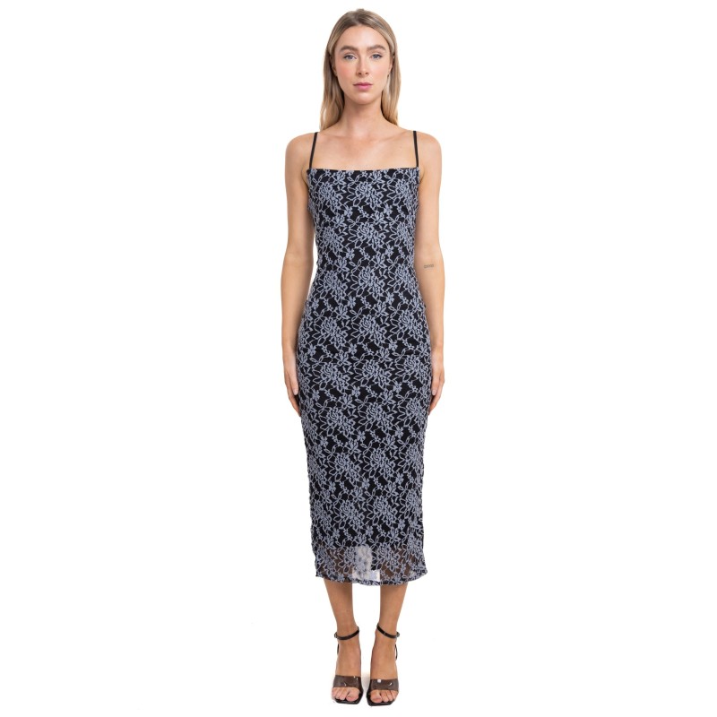 Vestido Maxi Cortes